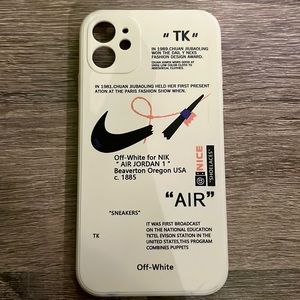 off-white nike air phone case!
